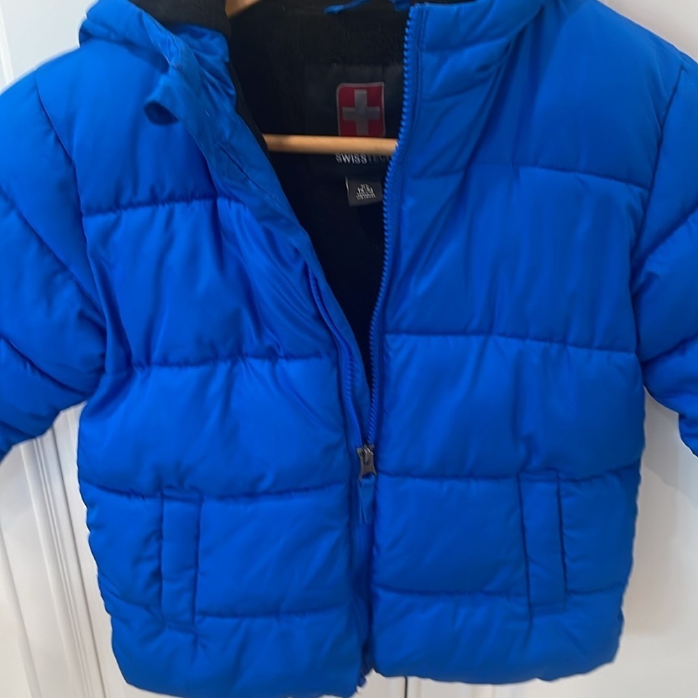 JORDAN Air Jordan & Swiss Tech red blue Puffer Jackets XS (3/4) (4/5) bundle - Picture 17 of 17